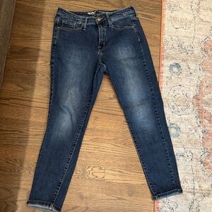 Mossimo Supply Co. Women's Dark Blue Skinny Jeans